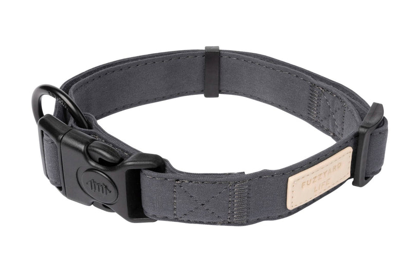 FuzzYard Life Hundhalsband - Slate Gray